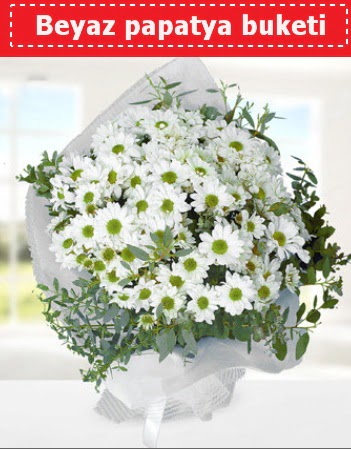 Beyaz Papatya Buketi  Eskişehir çiçek yolla , çiçek gönder , çiçekçi  