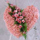 kalp pano karankil ve güller   Eskişehir çiçek servisi , çiçekçi adresleri 