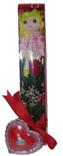  Eskişehir çiçek mağazası , çiçekçi adresleri  kutu içinde 1 adet gül oyuncak ve mum 