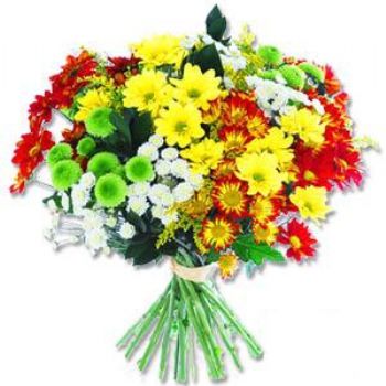 Kir çiçeklerinden buket modeli  Eskişehir kaliteli taze ve ucuz çiçekler 