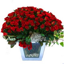  Eskişehir çiçek online çiçek siparişi   101 adet kirmizi gül aranjmani