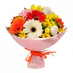 Karışık mevsim buketi Mevsimsel çiçek  Eskişehir çiçek servisi , çiçekçi adresleri 