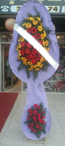 Çift katlı nikah düğüne çiçek modeli  Eskişehir çiçek servisi , çiçekçi adresleri 
