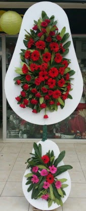 Çift katlı düğün nikah açılış çiçek modeli  Eskişehir çiçek servisi , çiçekçi adresleri 